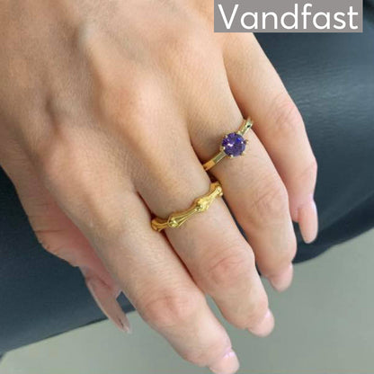 Annebrauner Princess Ring Dark Purple