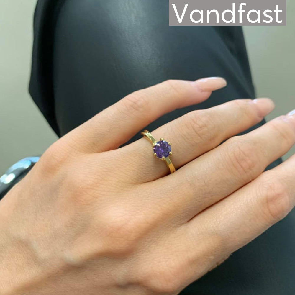 Annebrauner Princess Ring Dark Purple