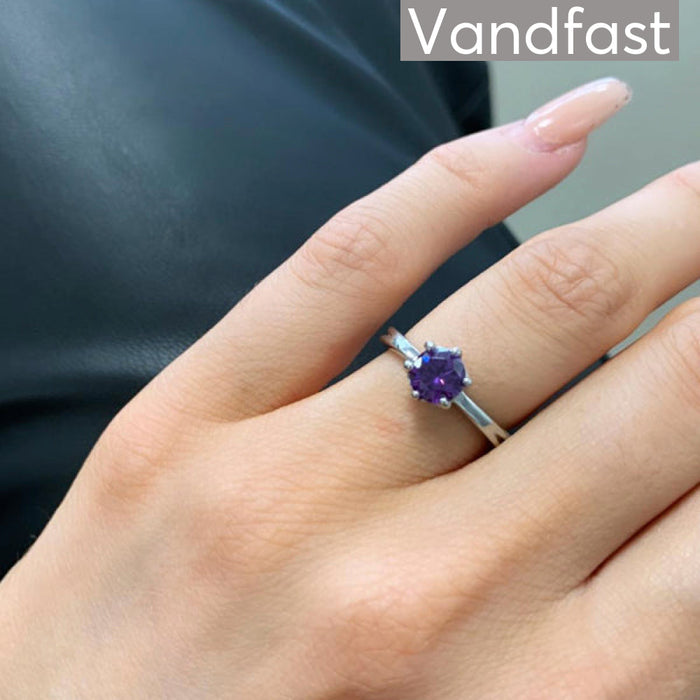 Annebrauner Princess Ring Dark Purple