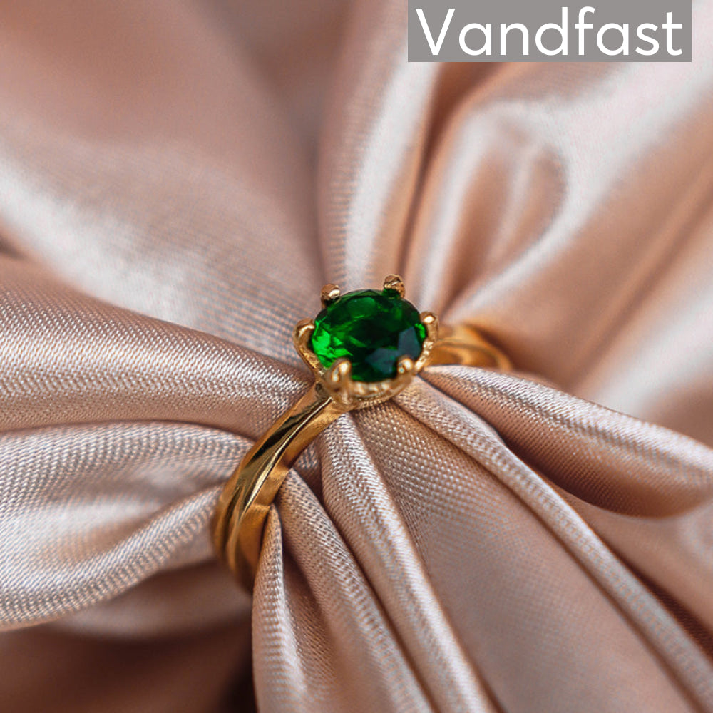 Annebrauner Princess Ring Jade Green