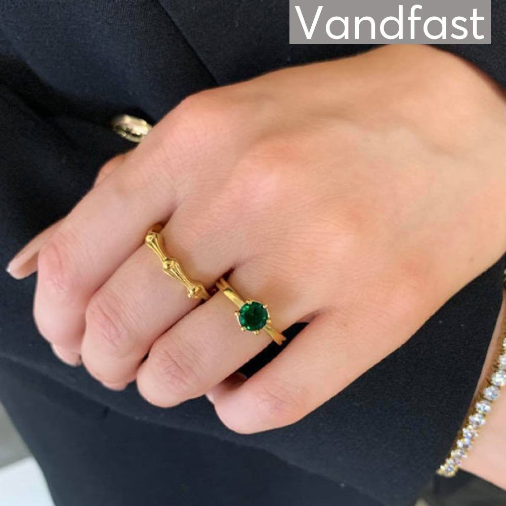 Annebrauner Princess Ring Jade Green