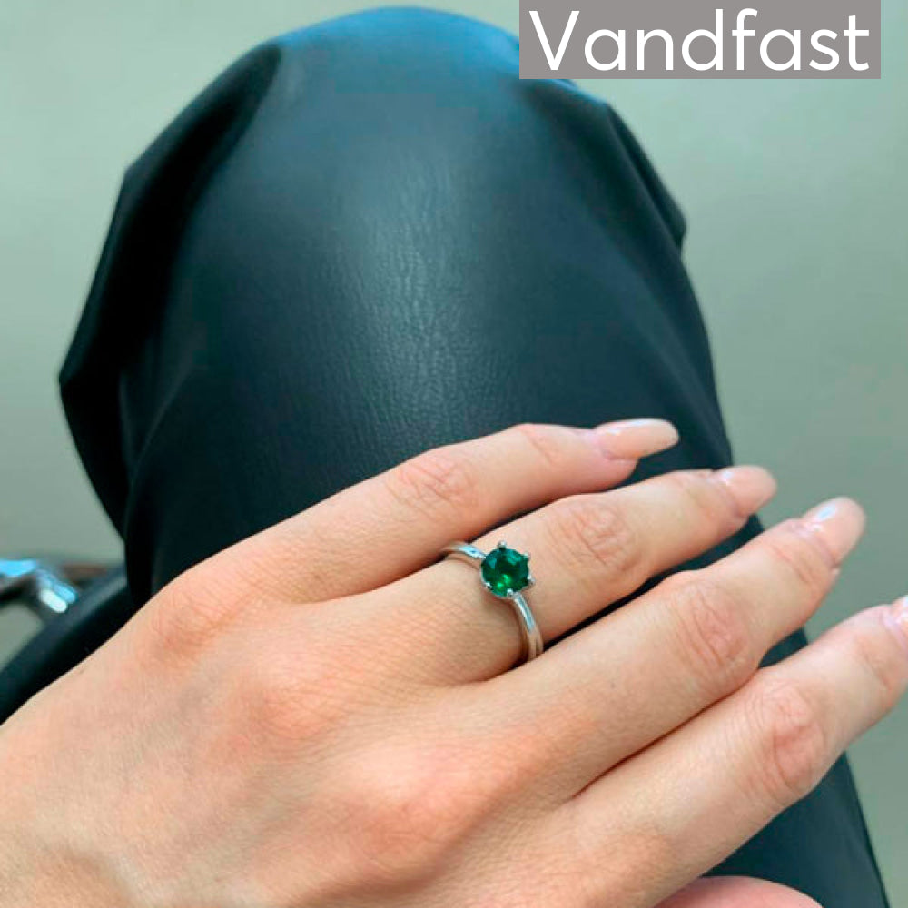 Annebrauner Princess Ring Jade Green