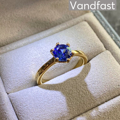 Annebrauner Princess Ring Sapphire Blue