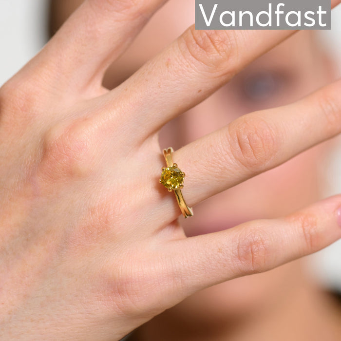 Annebrauner Princess Ring Yellow