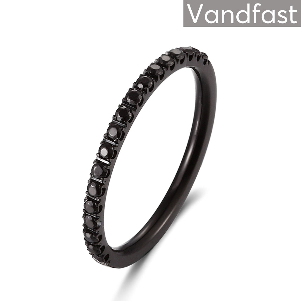 Annebrauner Side Ring Black