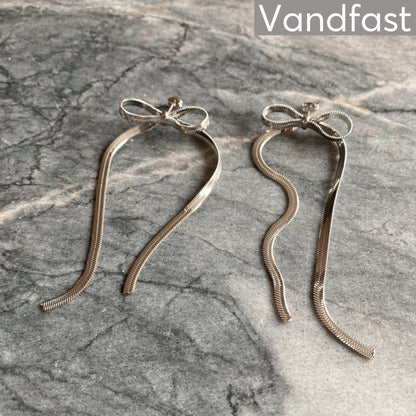 Annebrauner Snake Bow Earrings