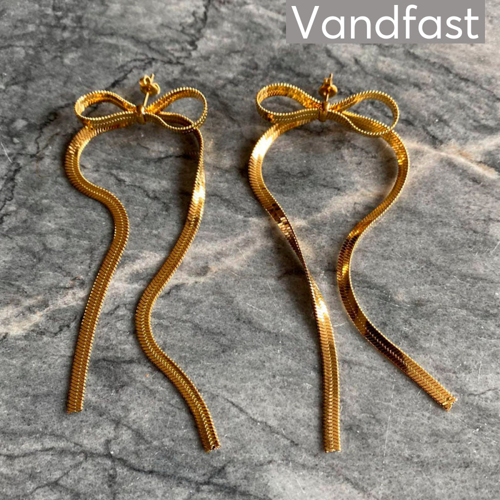 Annebrauner Snake Bow Earrings