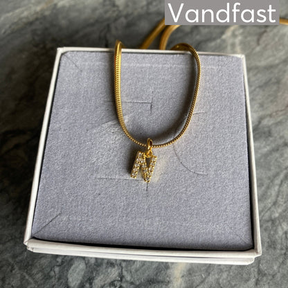 Annebrauner Snake Letter Necklace