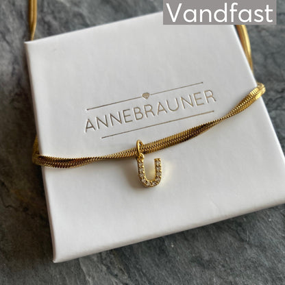 Annebrauner Snake Letter Necklace U