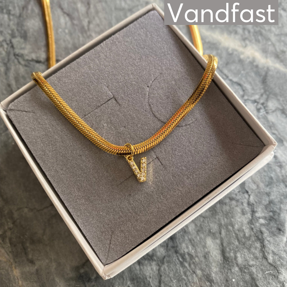 Annebrauner Snake Letter Necklace V