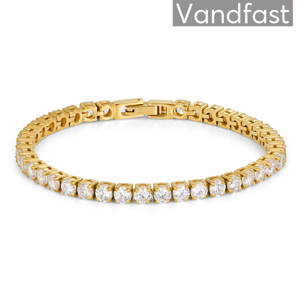 Annebrauner Tennis Bracelet Armbånd