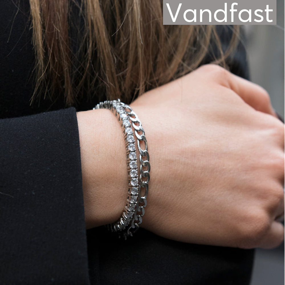 Annebrauner Tennis Bracelet Armbånd