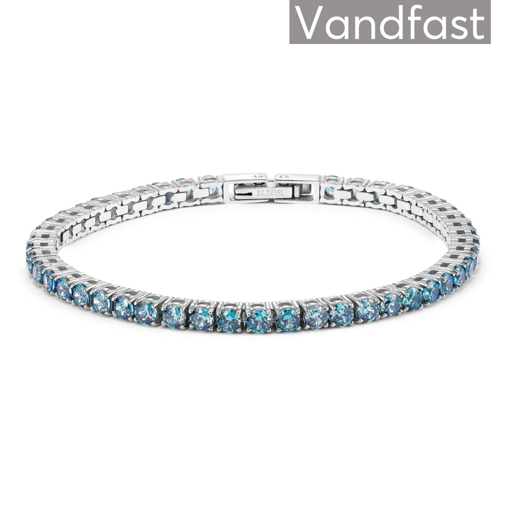 Annebrauner Tennis Petite Bracelet L-Sapphire