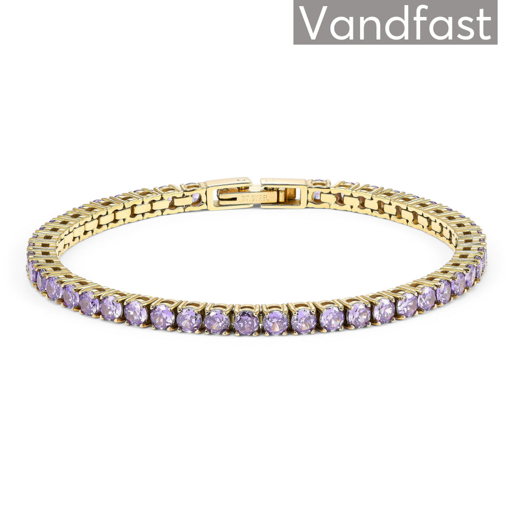 Annebrauner Tennis Petite Bracelet Violet