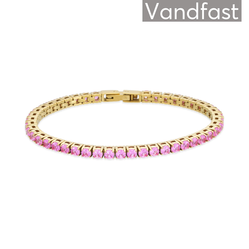 Annebrauner Tennis Petite Rose Bracelet