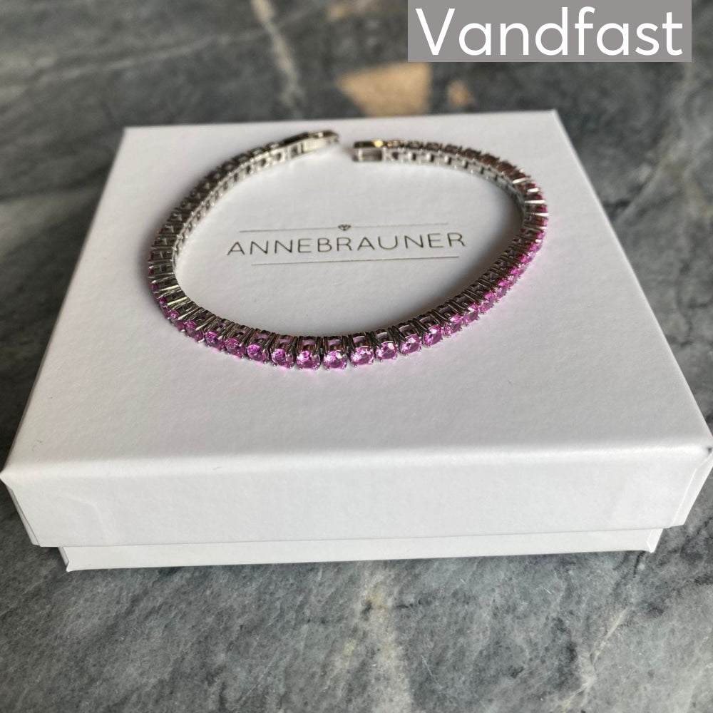 Annebrauner Tennis Petite Rose Bracelet