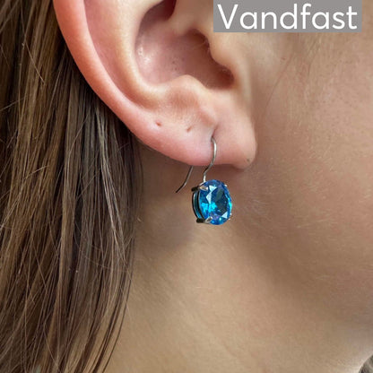 Annebrauner Torino Blue Topaz Earrings