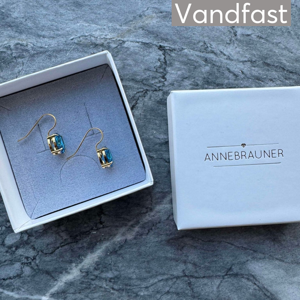 Annebrauner Torino Blue Topaz Earrings