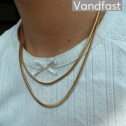 Annebrauner Two Chain Cobra Necklace