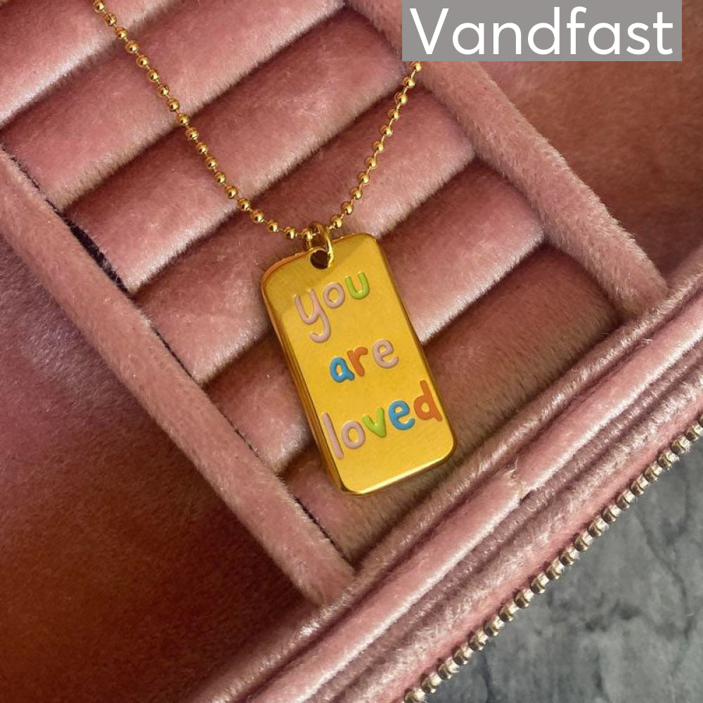 Annebrauner You Are Loved Necklace