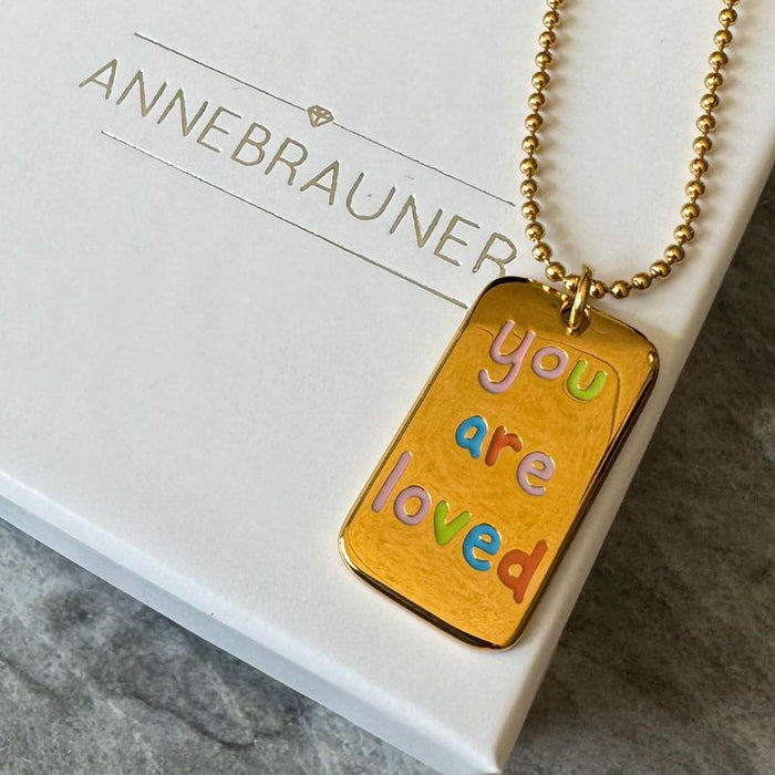 ANNEBRAUNER You Are Loved Necklace