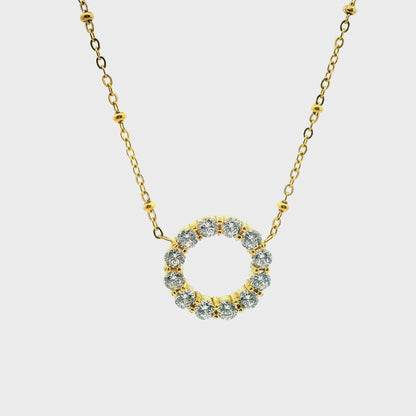 ANNEBRAUNER Big Circle Necklace