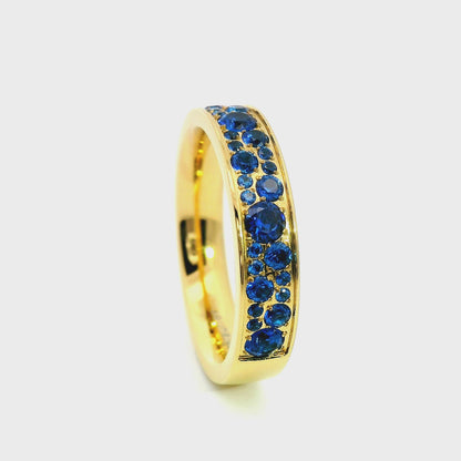 ANNEBRAUNER Sparkling Ring Sapphire